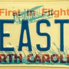 North Carolina vanity SEASTO SEA STO license Plate story storm stone stop NC