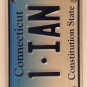 Connecticut vanity 1 IAN license plate Ean Iain Ion Eon Eion Jan Eian Eann Ivan