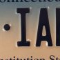 Connecticut vanity 1 IAN license plate Ean Iain Ion Eon Eion Jan Eian Eann Ivan