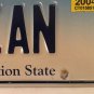 Connecticut vanity 1 IAN license plate Ean Iain Ion Eon Eion Jan Eian Eann Ivan