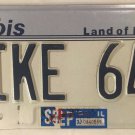 Vanity MIKE 641 license plate Michael Mikey Mitchell Misha Miguel Michele Maik