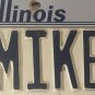 Vanity MIKE 641 license plate Michael Mikey Mitchell Misha Miguel Michele Maik