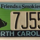 NC ROARING FORK NATURE TRAIL license plate Mount Leconte Chimney Tops Cades Cove