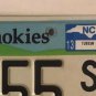NC ROARING FORK NATURE TRAIL license plate Mount Leconte Chimney Tops Cades Cove