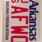 AIR FORCE ENDURING FREEDOM VETERAN license plate War Terrorism Pilot Mitary WOC