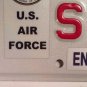 AIR FORCE ENDURING FREEDOM VETERAN license plate War Terrorism Pilot Mitary WOC