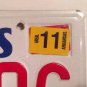 AIR FORCE ENDURING FREEDOM VETERAN license plate War Terrorism Pilot Mitary WOC