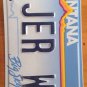 Vanity JER W license plate Jerry Jeremy Jersey Jericho Jerome Jermaine Jeremiah