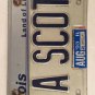 IL vanity GA SCOTT license plate Georgia Scotty Scot Scottie Scottish Scotto