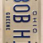 OH vanity BOB HI license plate Robert Bobbie Bobby Rob Robie Hello High Drug 420