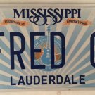 Vanity FRED FREDERIC license plate Freddy Frederick Freddie Alfred Fritz Fredrik