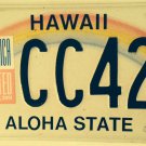Hawaii AMERICA UNITED September 11 license plate 9/11 9.11 Terrorism We Stand