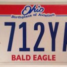 WILDLIFE BALD EAGLE BIRD license plate Nature Wild Animal 712 YAN Park USA Flag
