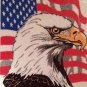 WILDLIFE BALD EAGLE BIRD license plate Nature Wild Animal 712 YAN Park USA Flag