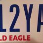 WILDLIFE BALD EAGLE BIRD license plate Nature Wild Animal 712 YAN Park USA Flag