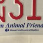 ANIMAL FRIENDLY LOVER license plate Dog Puppy Cat Kitten pet Rescue Shelter Pup