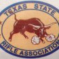 TX NRA NATIONAL RIFLE ASSOCIATION license plate Bear Arms Bull Gun Hunter Hunt