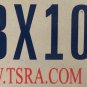 TX NRA NATIONAL RIFLE ASSOCIATION license plate Bear Arms Bull Gun Hunter Hunt