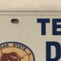 TX NRA NATIONAL RIFLE ASSOCIATION license plate Bear Arms Bull Gun Hunter Hunt