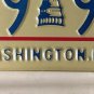 District Columbia Taxation license plate D.C. USA Graphic Washington DC 349 991