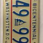 District Columbia Taxation license plate D.C. USA Graphic Washington DC 349 991