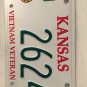 VIETNAM VETERAN license plate Military Saigon War Service Medal VVA Low #2624 VV