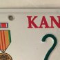 VIETNAM VETERAN license plate Military Saigon War Service Medal VVA Low #2624 VV