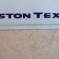 HOUSTON TEXANS license plate football Super Bowl NFL Deshaun Watson J.J. Watt TX