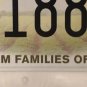 FARM FAMILIES AGRICULTURE AG license plate Farmer Rancher Fruit Cowboy 1882