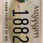 FARM FAMILIES AGRICULTURE AG license plate Farmer Rancher Fruit Cowboy 1882