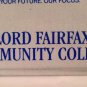 Rare Virginia Lord Fairfax Community College License Plate University low #1