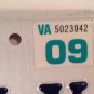 Rare Virginia Lord Fairfax Community College License Plate University low #1