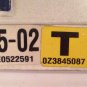 Vanity JEFFREY JEFF K license plate Jefferson Geoff Geoffrey Jefferey