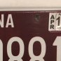 AZ COYOTES ICE HOCKEY license plate MHL Glendale Gila River Arena Phoenix