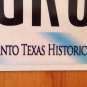 SAN JACINTO MONUMENT license plate Texas Revolution USS Galveston Historic site