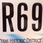 SAN JACINTO MONUMENT license plate Texas Revolution USS Galveston Historic site