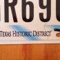 SAN JACINTO MONUMENT license plate Texas Revolution USS Galveston Historic site