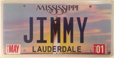 Vanity JIMMY JAMES license plate Jamie Jim Jaime Jamy Jameson