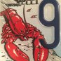 ACADIA NATIONAL PARK WILDLIFE LOBSTER license plate 998 AEH Pound Homarus Fish