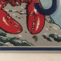 ACADIA NATIONAL PARK WILDLIFE LOBSTER license plate 998 AEH Pound Homarus Fish