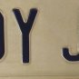 TX vanity ROY JR JUNIOR license plate 1985 Leroy Elroy Roe