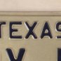 TX vanity ROY JR JUNIOR license plate 1985 Leroy Elroy Roe