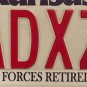 Arkansas U.S. NAVY RETIRED ARMED FORCES VETERAN license plate USN Vet Seal