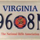 Handicap  NRA NATIONAL RIFLE ASSOCIATION license plate Gun Weapon Hunt Bear Arms