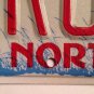 North Carolina vanity ROCKER license Plate Motorcycle Biker Music Rock Roll Star