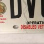 OPERATION IRAQI FREEDOM IRAQ WAR VET license plate military Medal Veteran Saddam