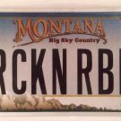 Vanity ROCKIN ROBIN license plate Song Bobby Day Michael Jackson Rock Music WWF