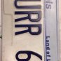 Vanity PURR 64 license plate Cat 1964 Devon Rex Abyssinian Sphynx Persian Ragdoll