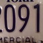 New York VOLUNTEER FIREFIGHTER license plate Fireman Fire Fighter NYFD Firehouse