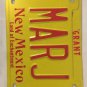 Vanity MARJ MARGE license plate Marjory Marjorie Margaret Maggie Margie Margret